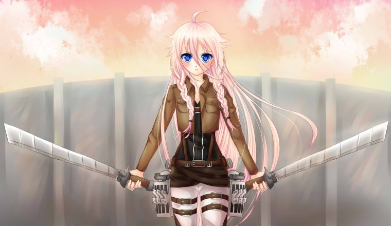 Атака титанов тян