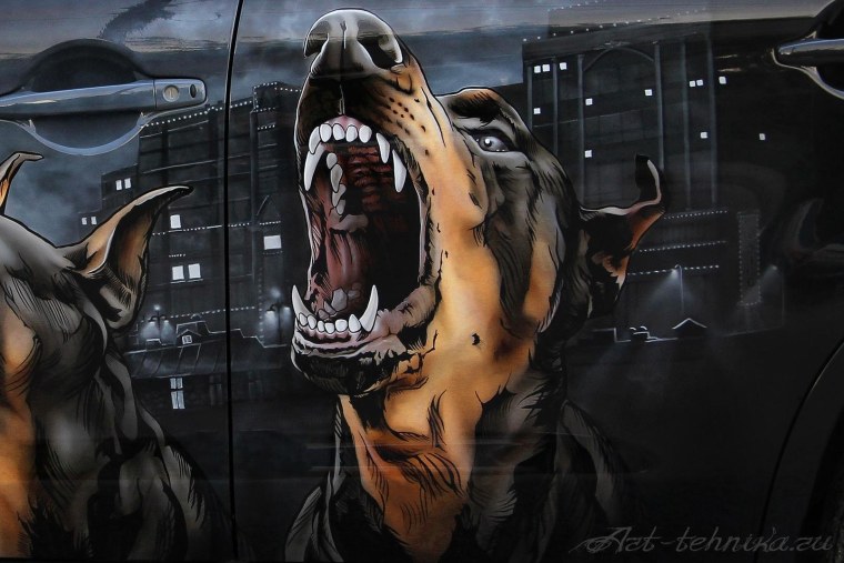 Доберман обои