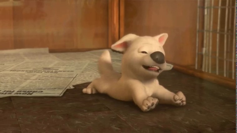 Вольт щенок мультфильм