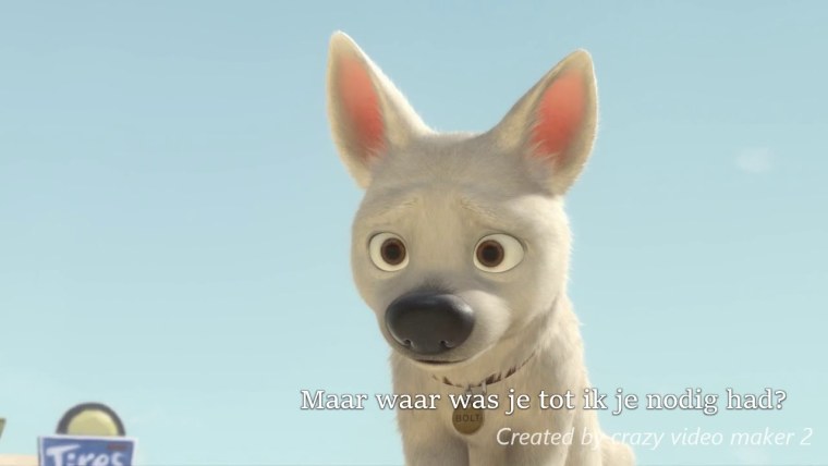 Варежка мультфильм вольт 2