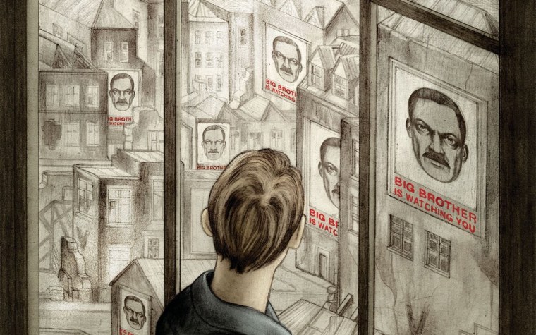 Роман 1984 Джордж Оруэлл арт
