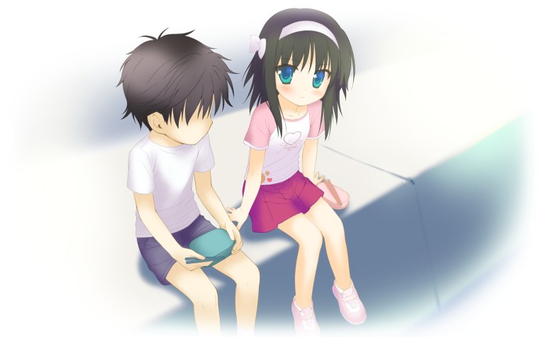 Аниме маленькие брат и сестра