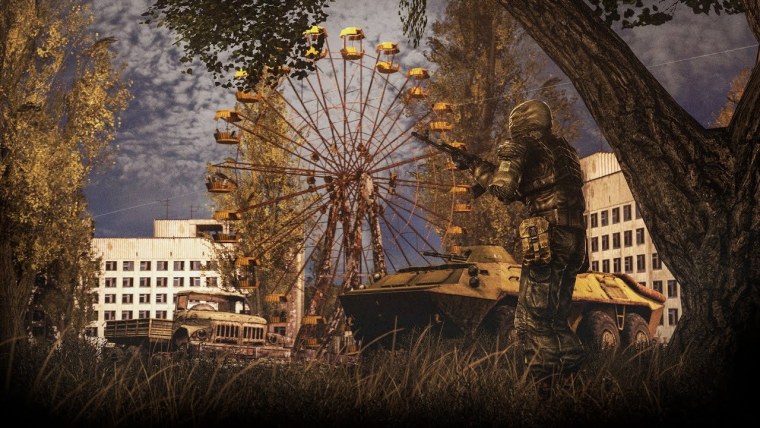 Чернобыль колесо обозрения