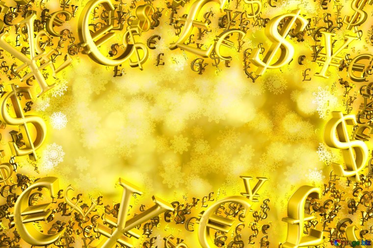 Фон деньги золото