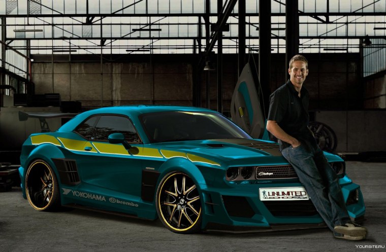 Пол Уокер Форсаж машина