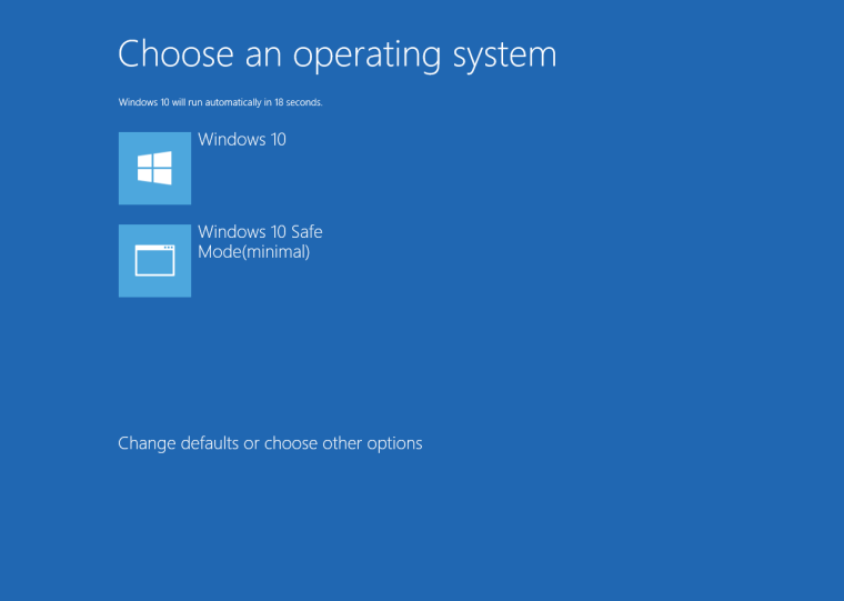 Загрузка виндовс 10