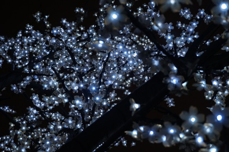 Синяя заставка на телефон