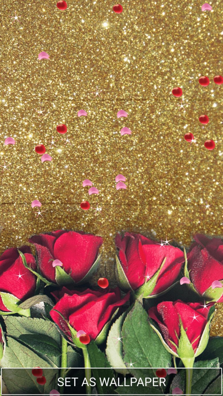 Блестки на экран телефона