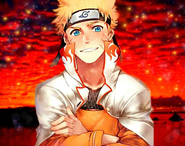 Наруто в крутом стиле