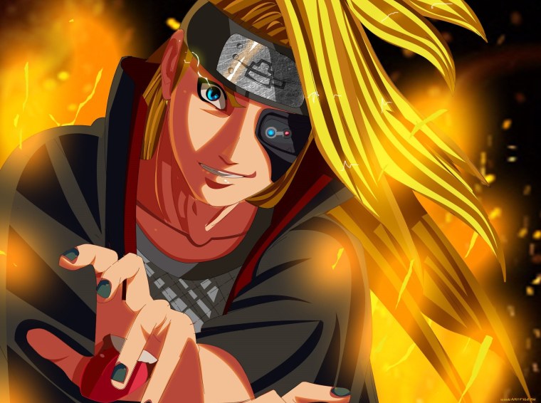 Аниме Наруто Дейдара