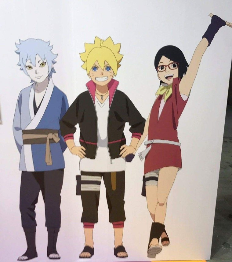 Аниме Боруто Сарада и Мицуки