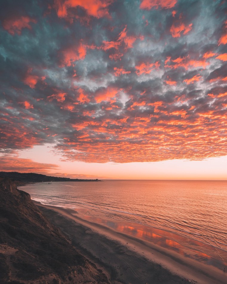 Очень красивый закат