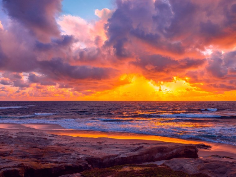 Морской закат