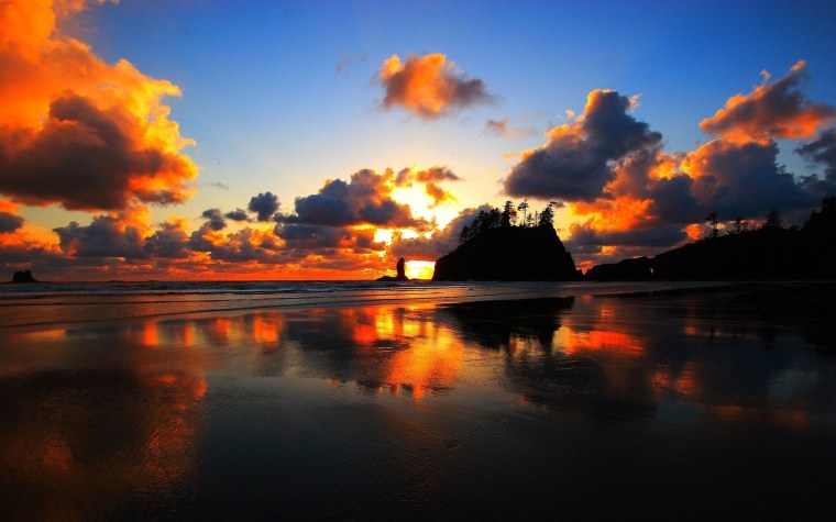 Самый красивый закат