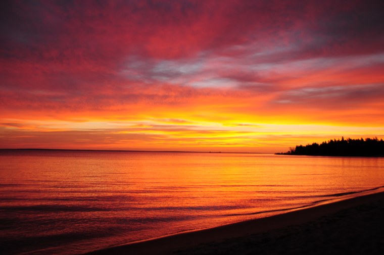 Красивый закат