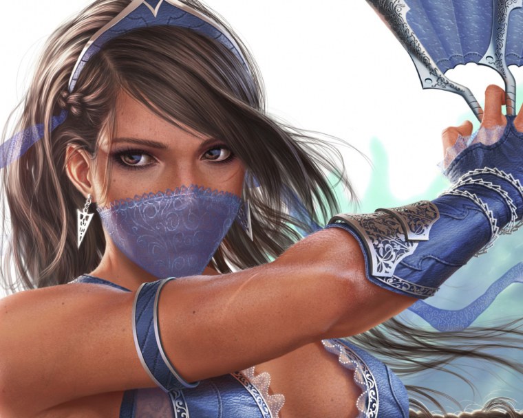 Принцесса Китана без маски