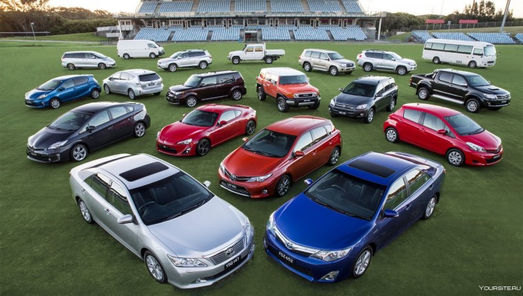 Разные легковые автомобили