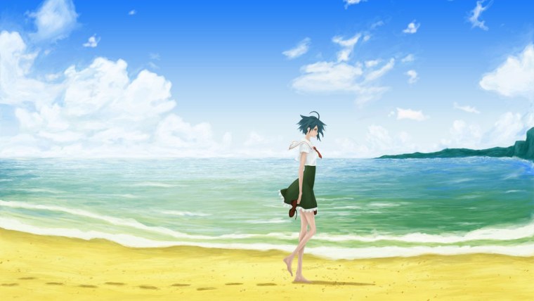 Аниме пляж