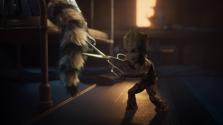 Стражи Галактики игра 2021 Грут