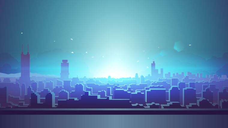 Город абстракция