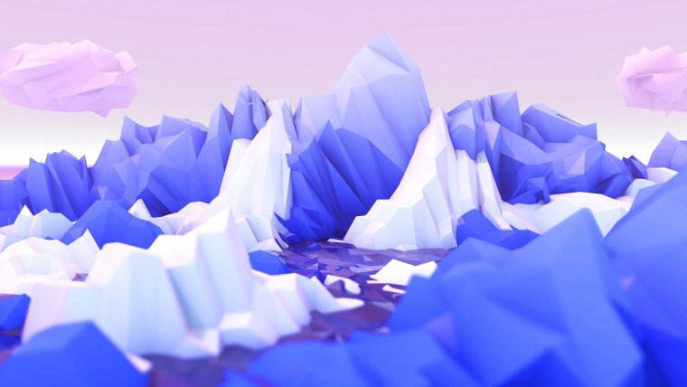 Полигональные горы