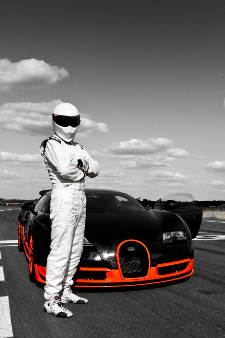 Топ Гир гонщик в шлеме