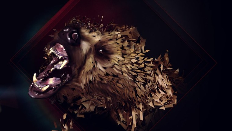 Свирепый медведь