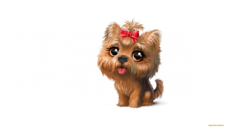 Собачка арт