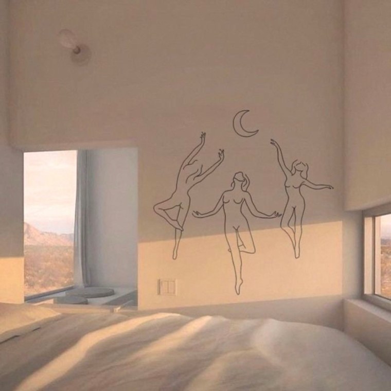 Комната Эстетика Минимализм бежевый