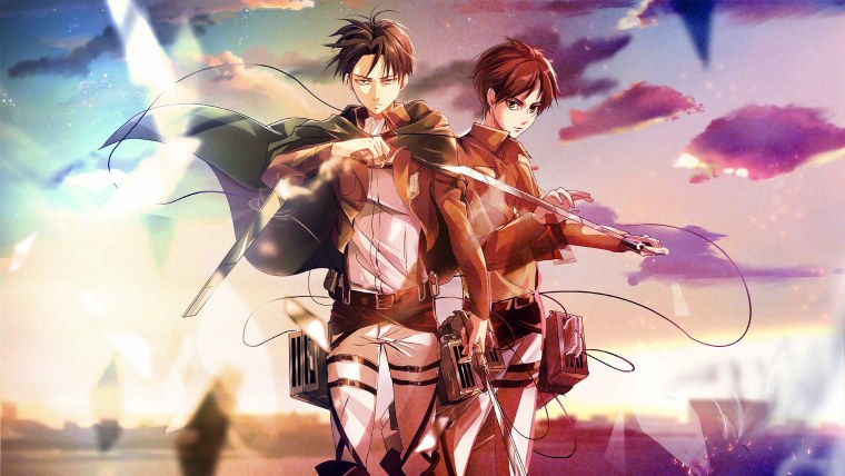 Атака титанов обои на телефон