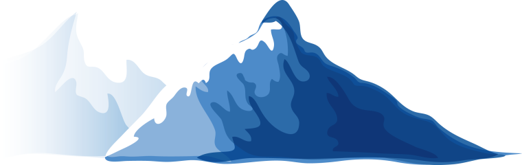 Снежные горы без фона