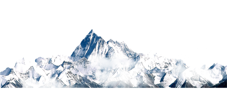 Клипарт горы на прозрачном фоне