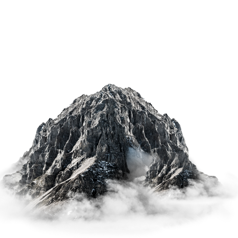 Горы без фона