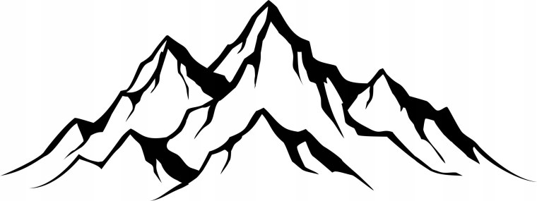 Рельеф гора на прозрачном фоне