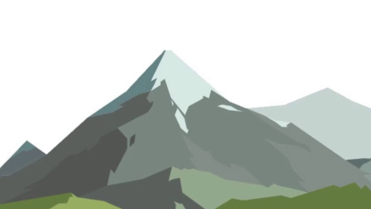 Гора Фудзияма в Японии вектор