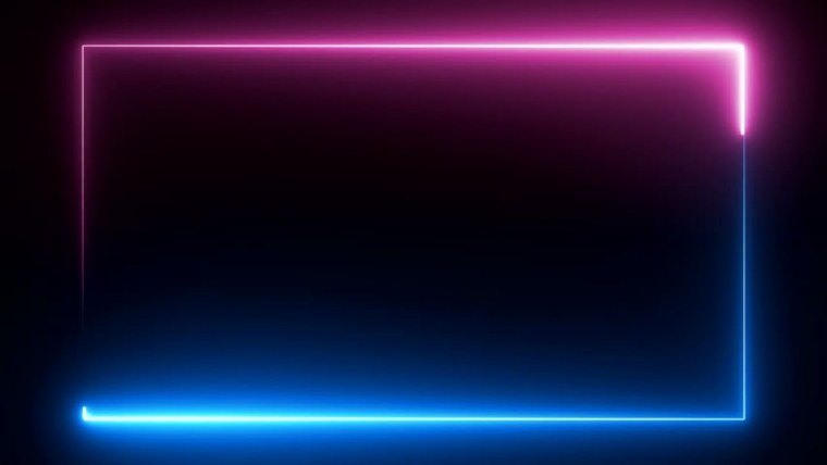 Неоновая рамка