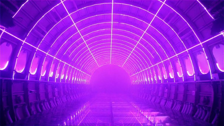 Фиолетовый неон