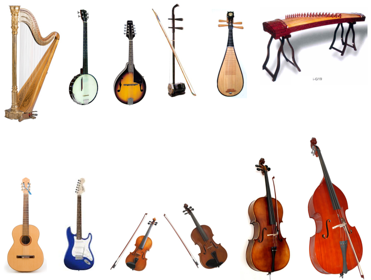 Струнно-смычковые музыкальные инструменты