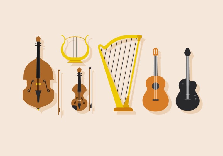 Арфа это струнно смычковый инструмент