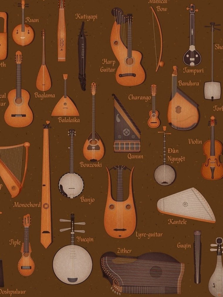 Струнный инструмент 10 струн