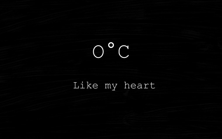 Сердечко черно белое