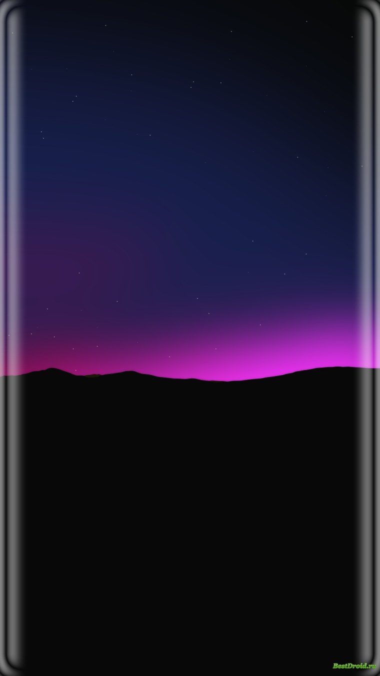 Чёрный фон на телефон
