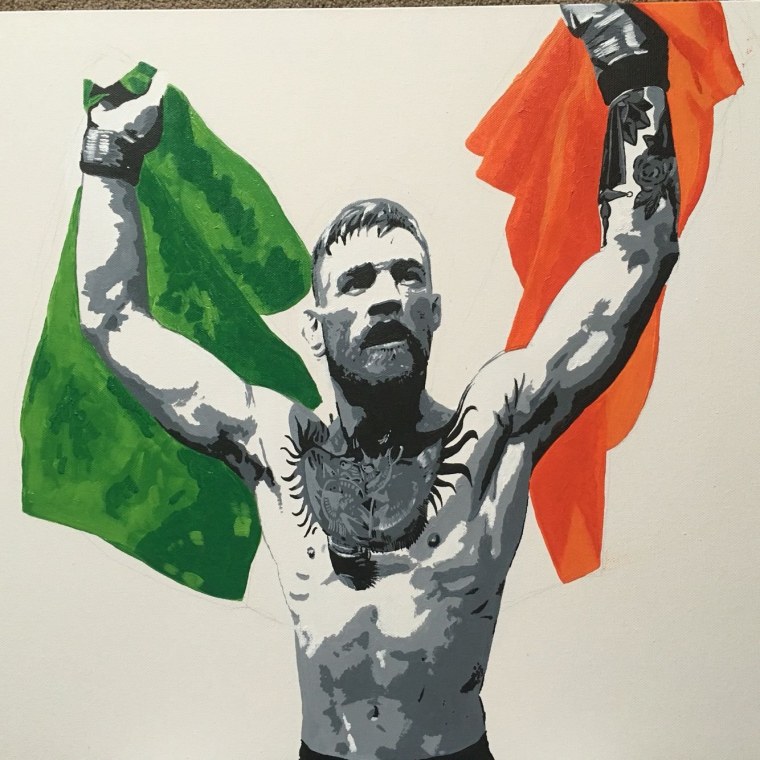 Конор МАКГРЕГОР скетч