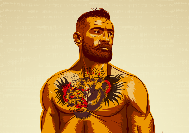 Рисунок Конора МАКГРЕГОРА