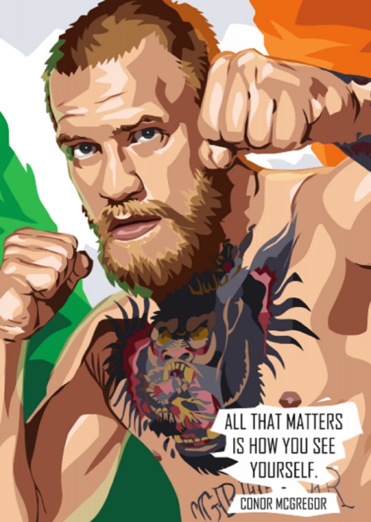 Плакат Конора МАКГРЕГОРА