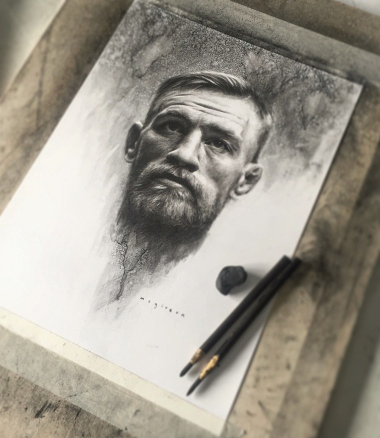 Рисунок МАКГРЕГОР UFC