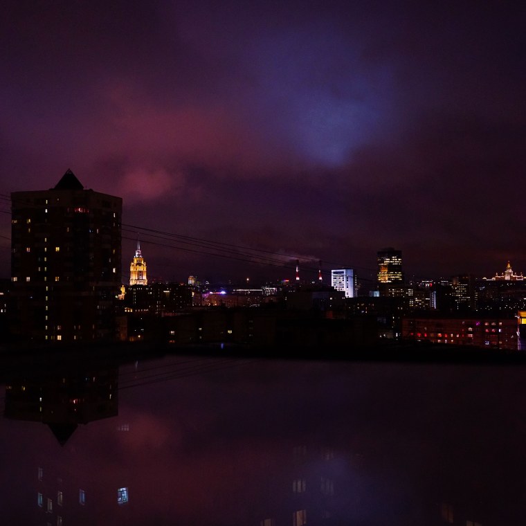 Город ночью