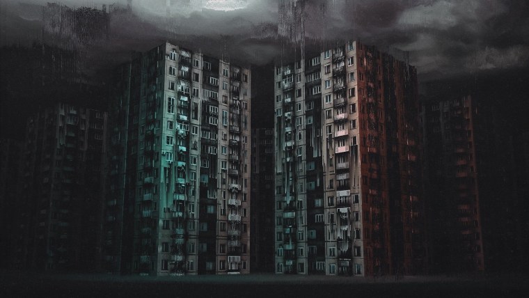 Мрачные многоэтажки