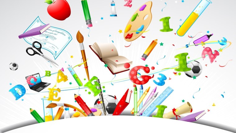 Школьный клипарт на прозрачном фоне