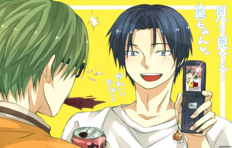 Баскетбол Куроко Мидорима и Такао